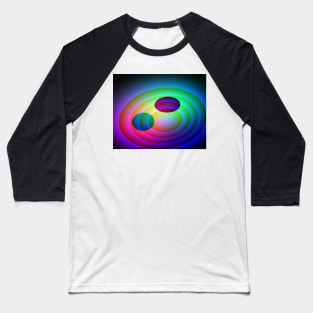 Twin Planets-Available As Art Prints-Mugs,Cases,Duvets,T Shirts,Stickers,etc Baseball T-Shirt